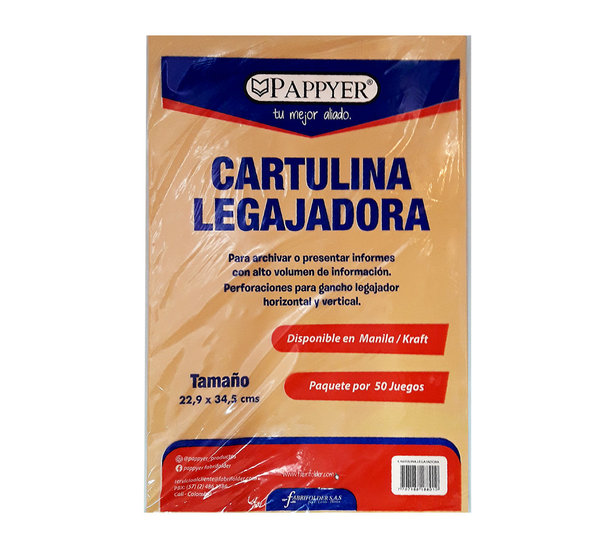 CARTULINA LEGAJADORA FABRIFOLD