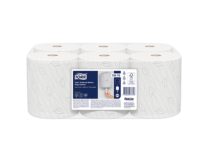 TOALLA PREC F-MAX BLANCA X 100 MT -73575