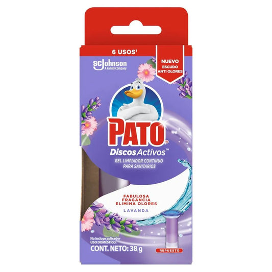 PATO DISCOS ACTIVOS REPUESTO LAVANDA