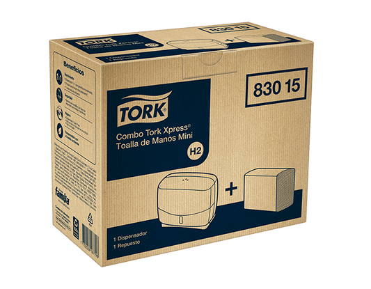 COMBO DISPENSADOR TOALLA EN Z MINI