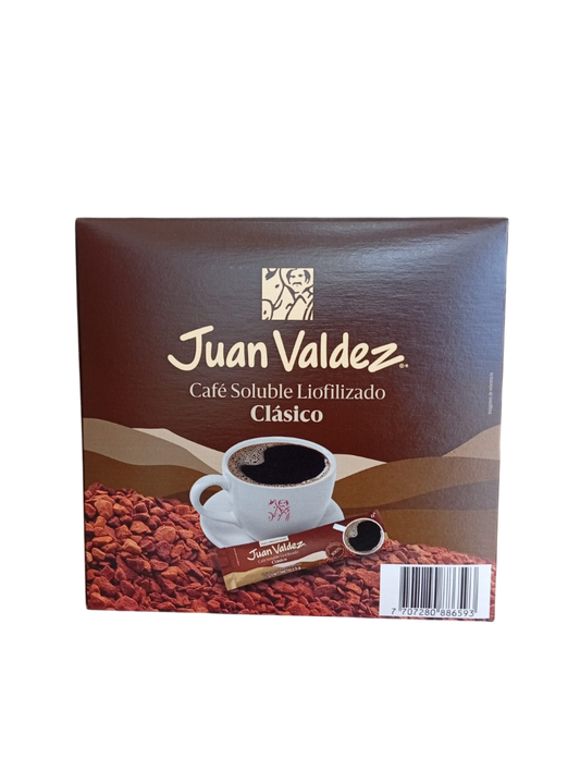 CAFE JUAN VALDEZ LIOFILIZADO X 100 SOBRE
