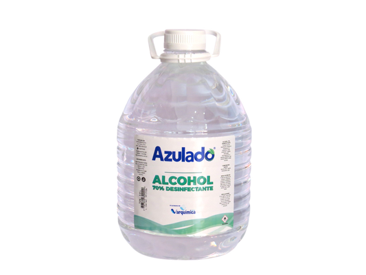 ALCOHOL AZULADO AL 70% X 3800 ML