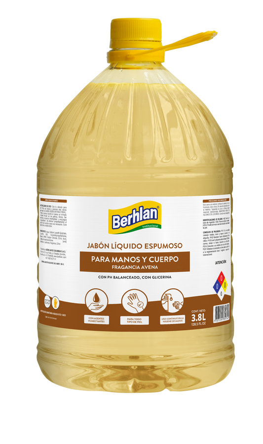 JABON MANOS AVENA X 3800 ML