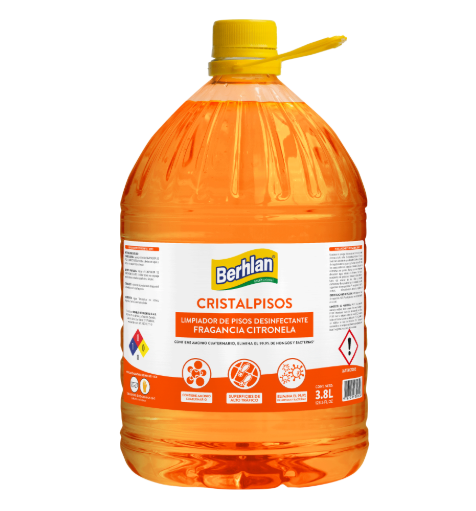 CRISTALPISOS DESINF CITRONELA X 3800ML