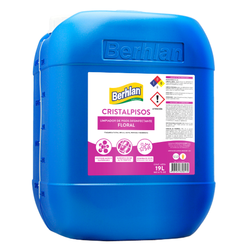 CRISTALPISOS DESINF FLORAL X 5 GL