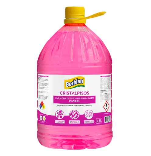 CRISTALPISOS DESINF FLORAL X 3800ML