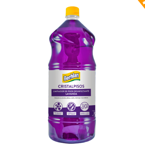 CRISTALPISOS DESINF LAVANDA X 2000ML