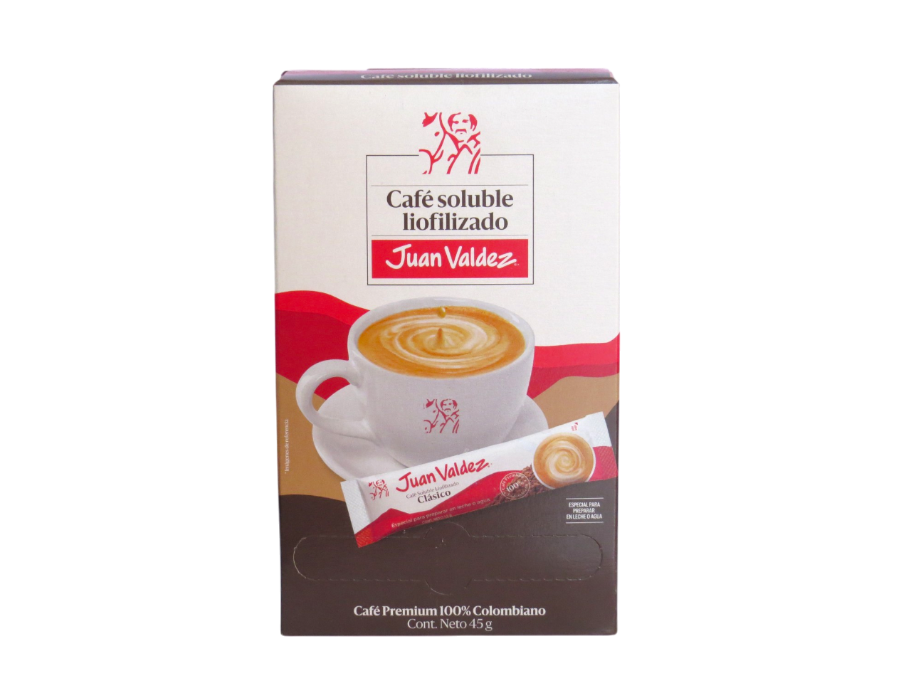 CAFE JUAN VALDEZ LIOFILIZADO X 30 SOBRES