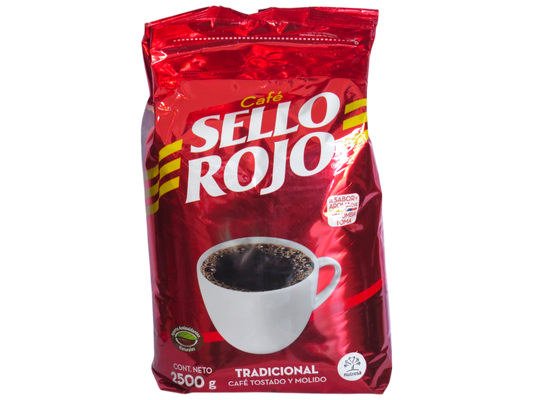 CAFE SELLO ROJO X 2500 GRS