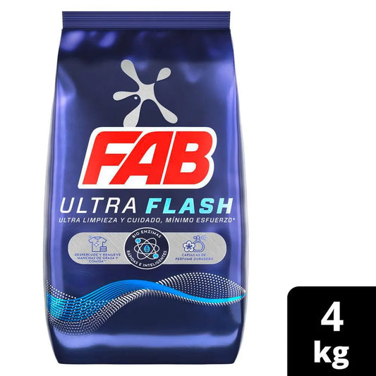DETERGENTE FAB ULTRA X 4 KG