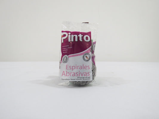 ESPIRAL ABRASIVO PLATEADA X 2 UNDS