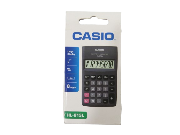CALCULADORA CASIO PEQUEÑA HL 815