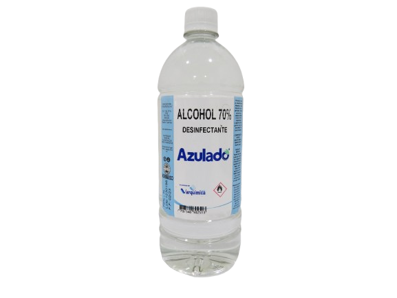 ALCOHOL AZULADO AL 70% X 1000 ML