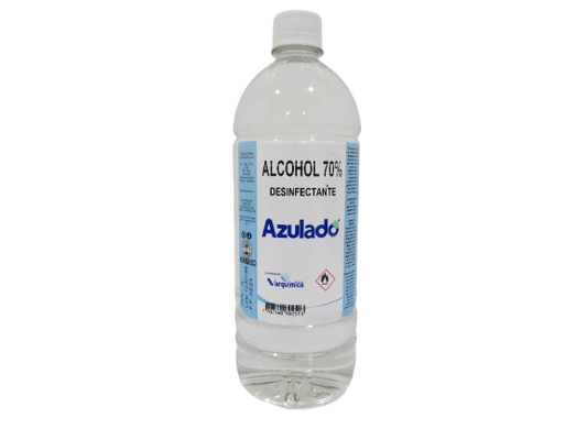 ALCOHOL AZULADO AL 70% X 1000 ML