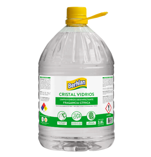 LIMPIAVIDRIOS CITRUS X 3800 ML