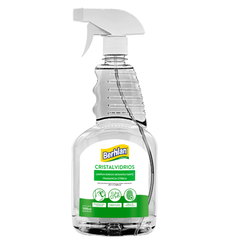 LIMPIAVIDRIOS BERHLAN X 500 ML