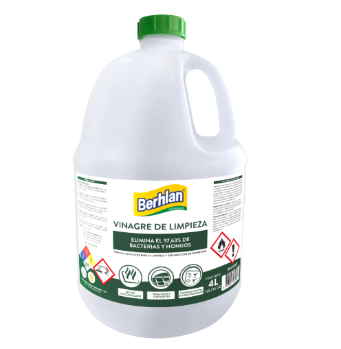 VINAGRE DE LIMPIEZA BERHLAN X 4000 ML