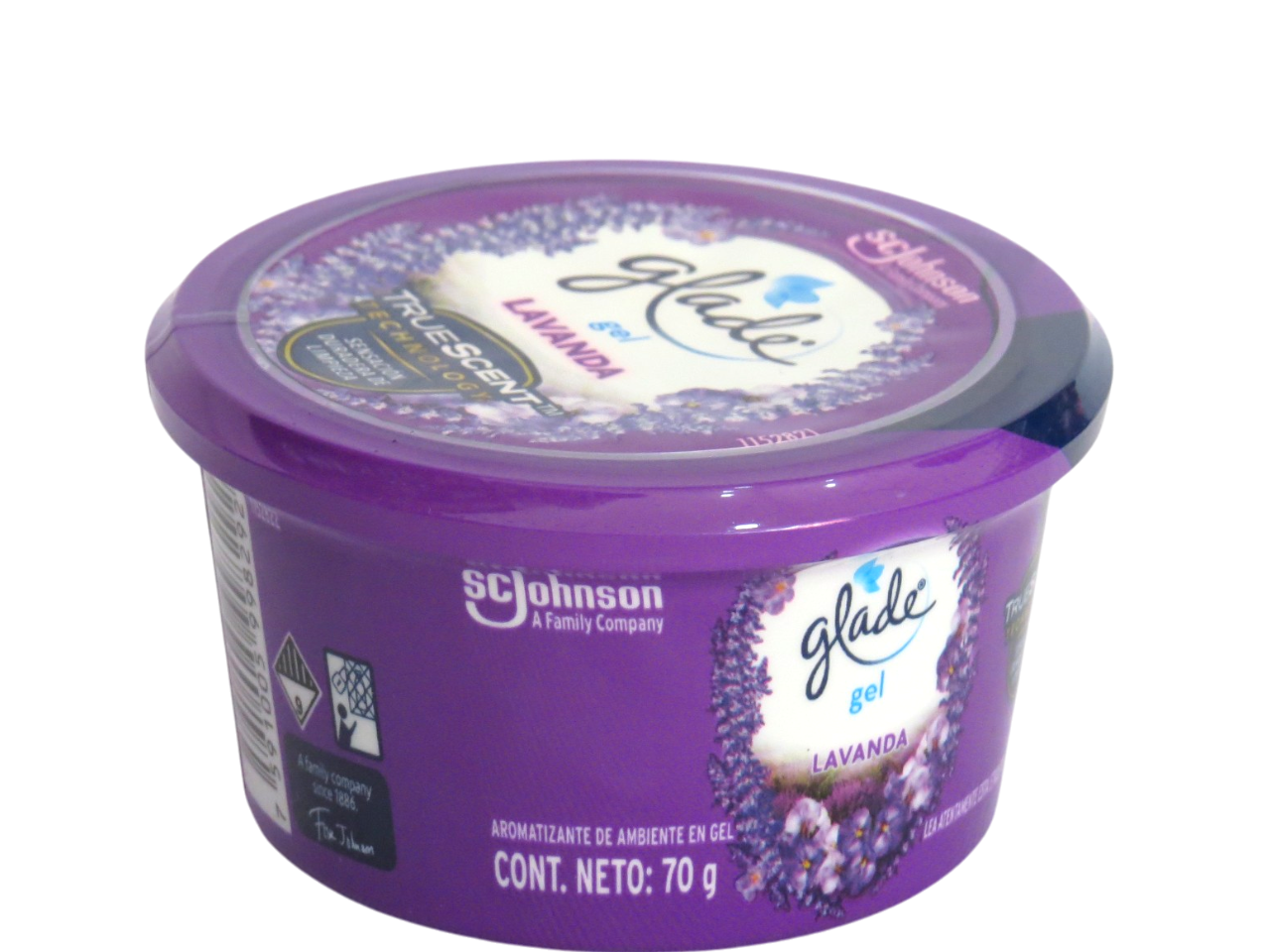 AMBIENTADOR GLADE GEL LAVANDA ALL JOY