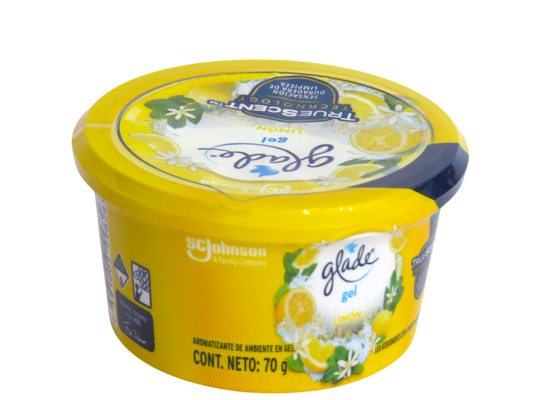 AMBIENTADOR GLADE GEL LEMON ALL JOY
