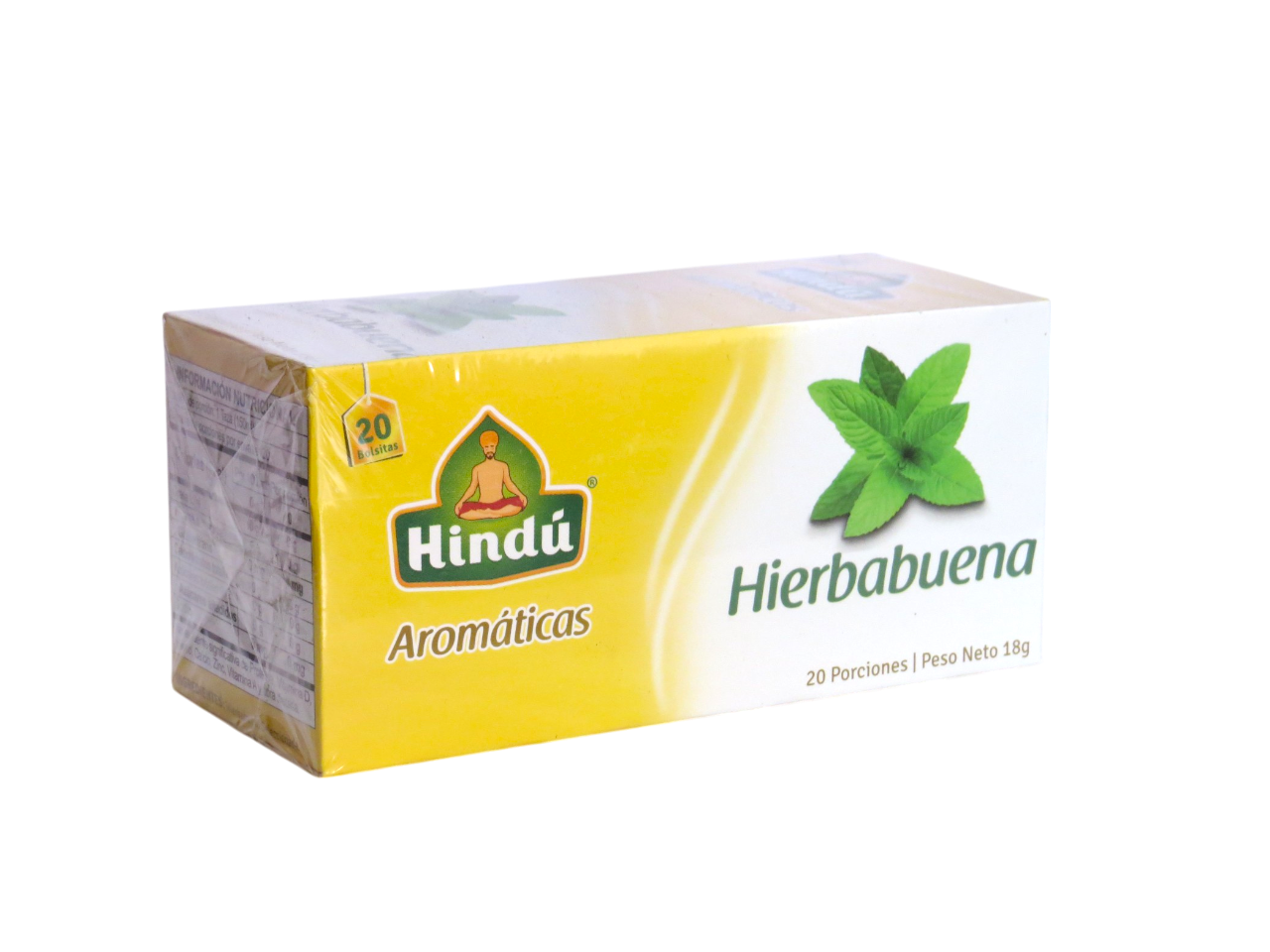 AROMATICA HINDU HIERBABUENA X 20 SOBRES