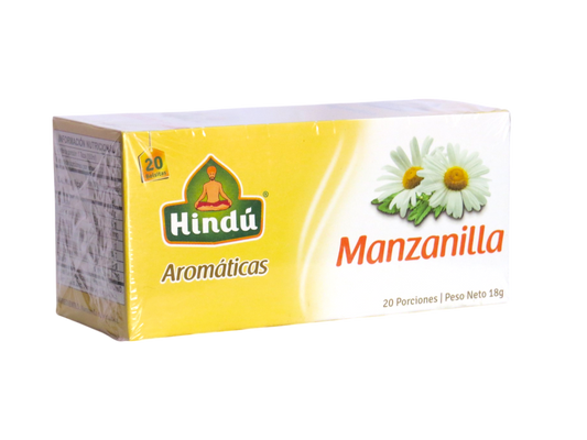 AROMATICA HINDU MANZANILLA X 20 SOBRES