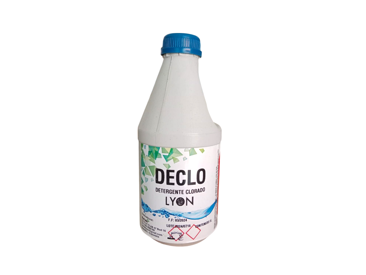 DETERGENTE CLORADO DECLO KAITEKI X 1 LT
