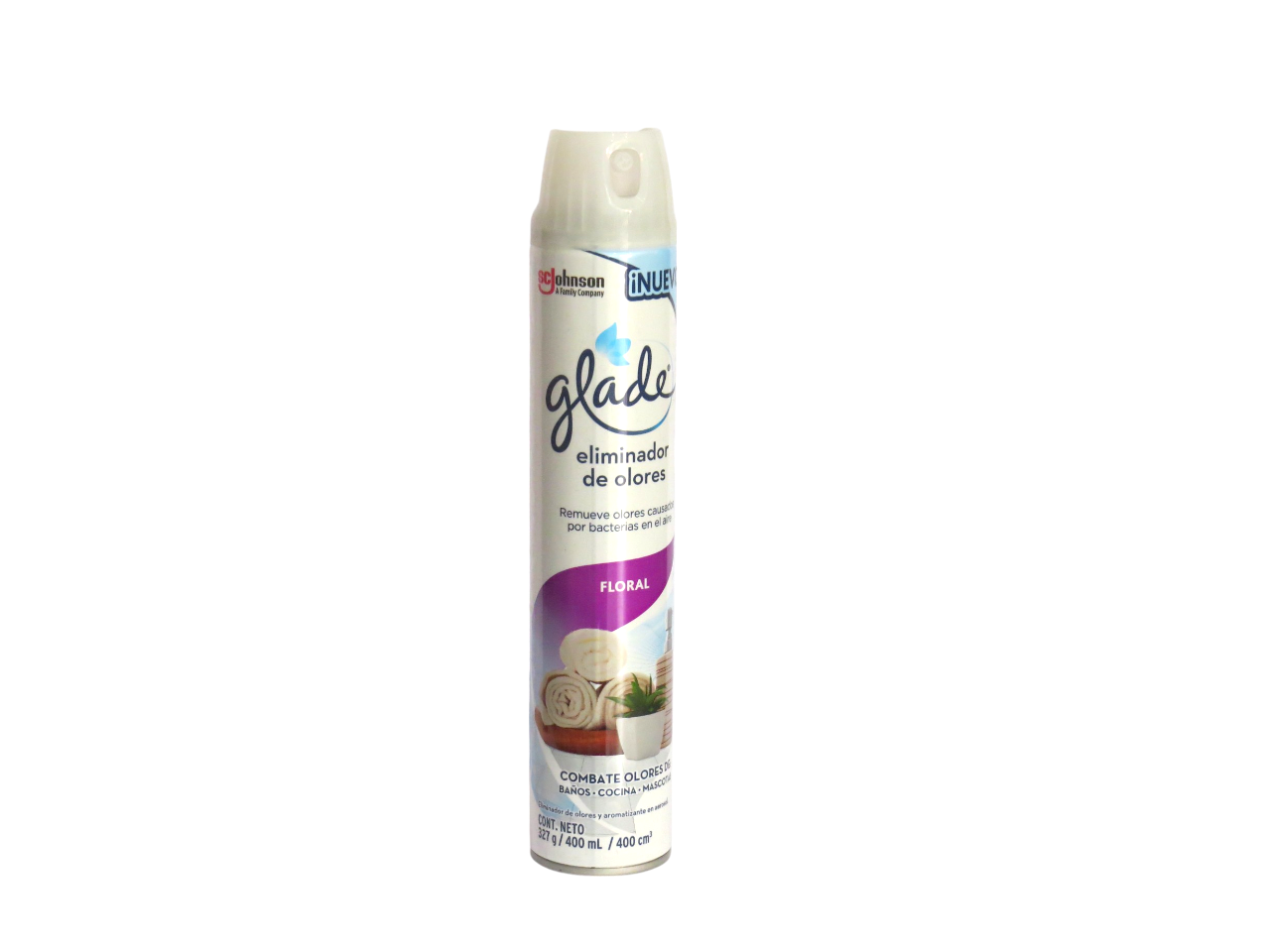 ELIMINADOR DE OLORES GLADE X 400 FLORAL