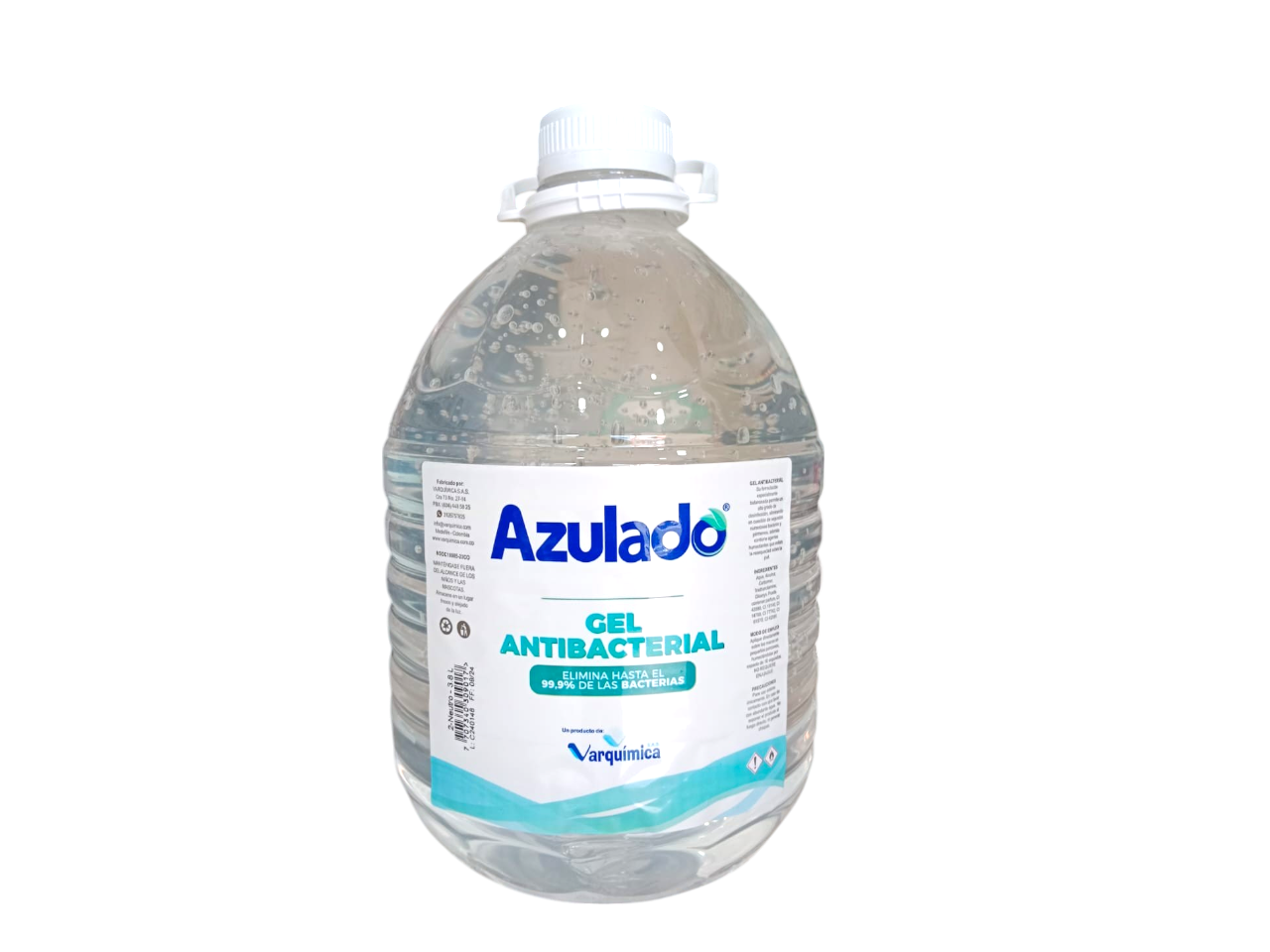 GEL ANTIBACTERIAL AZULADO X 3800ML