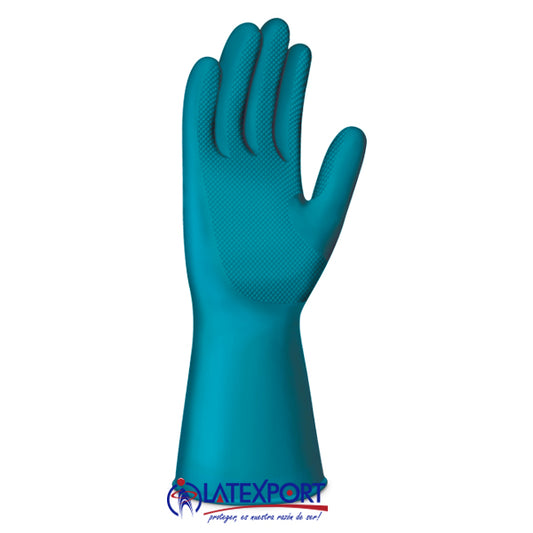 GUANTE DOMESTICO AZUL LATEXPORT T-9