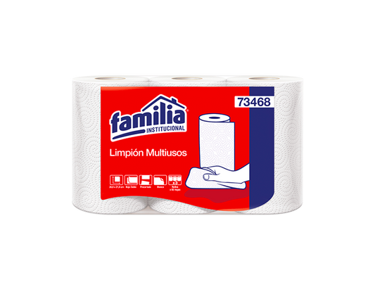 LIMPION DE COCINA MULTIUSOS X 3 ROLLOS