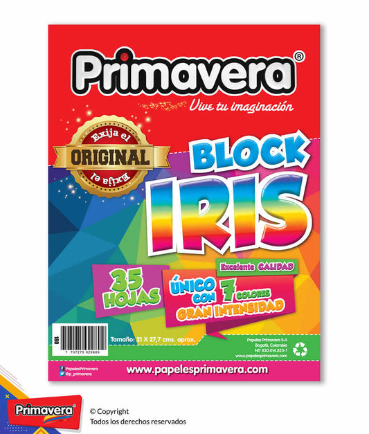BLOCK IRIS CARTA