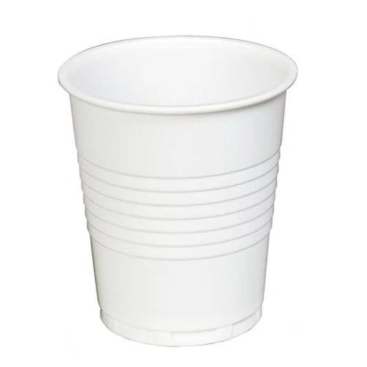 VASO DESECHABLE 7 ONZAS BLANCO X 50 U