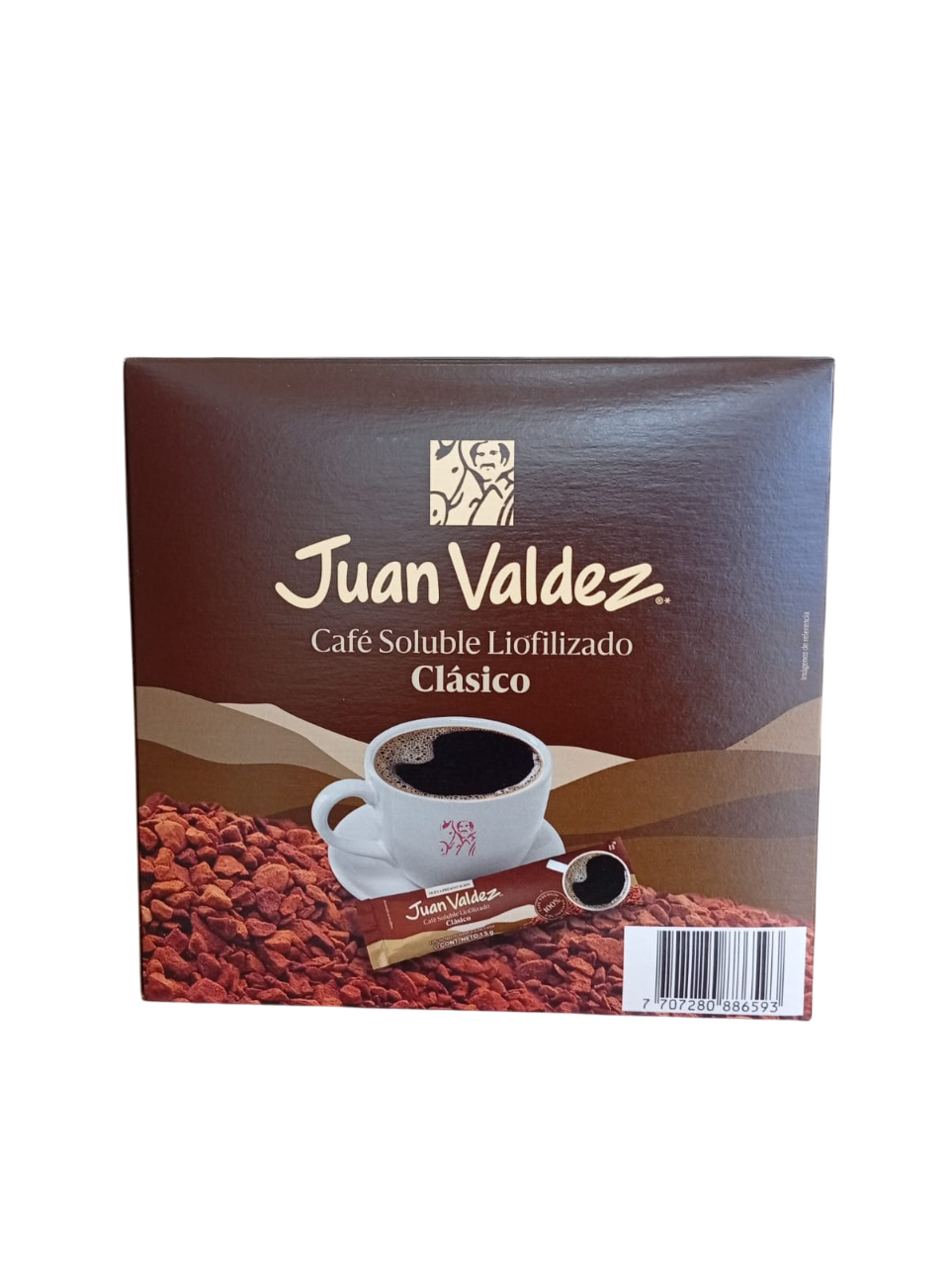 CAFE JUAN VALDEZ LIOFILIZADO X 100 SOBRE