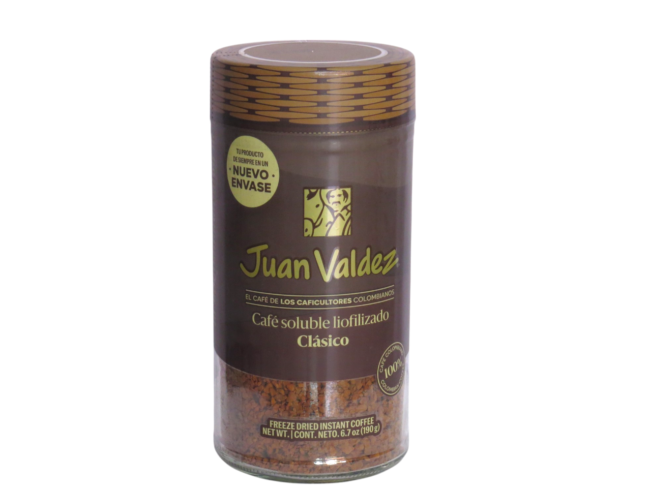 CAFE JUAN VALDEZ LIOFILIZADO X 190 GR