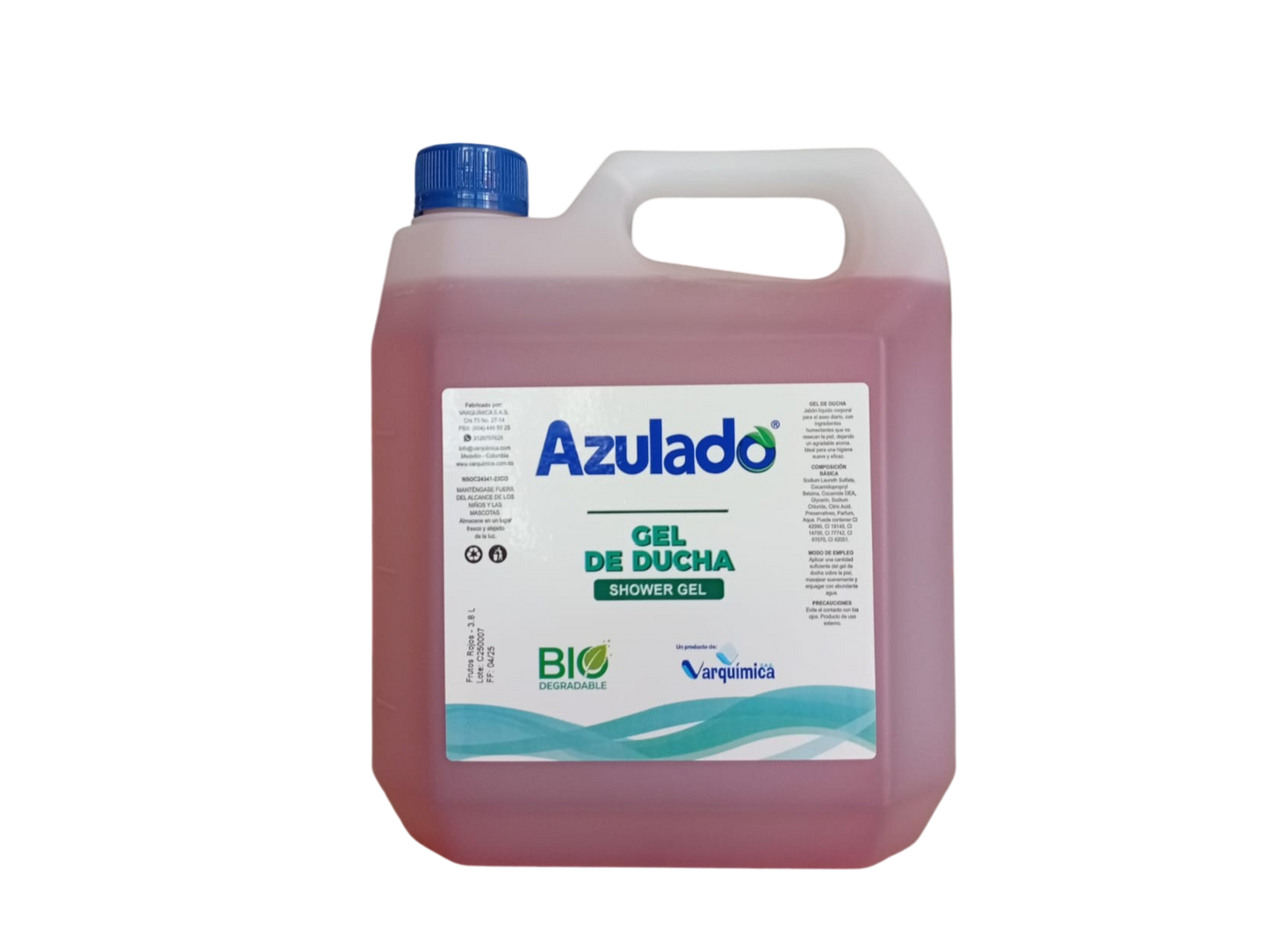 GEL DE DUCHA F. ROJO VARQUIMICA X 3800ML