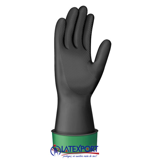 GUANTE INDUSTRIAL BICOLOR CL 25 T8
