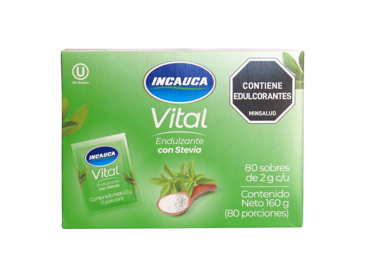 STEVIA INCAUCA ZERO X 80 SOBRES